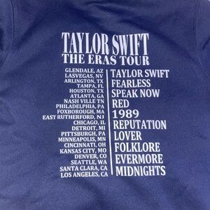 Amazon Blue Taylor Swift Tour Hoodie